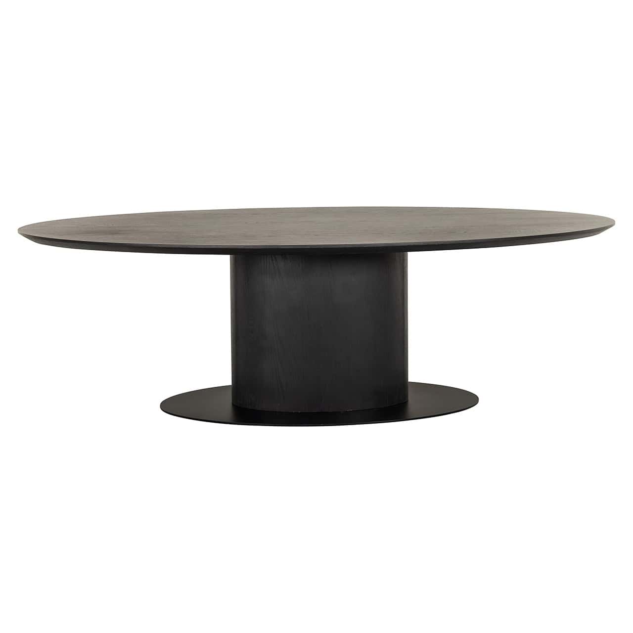Mesa de comedor Gordon 240 color café oscuro (Café oscuro)