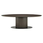 Mesa de comedor Gordon 210 marrón (Marrón)