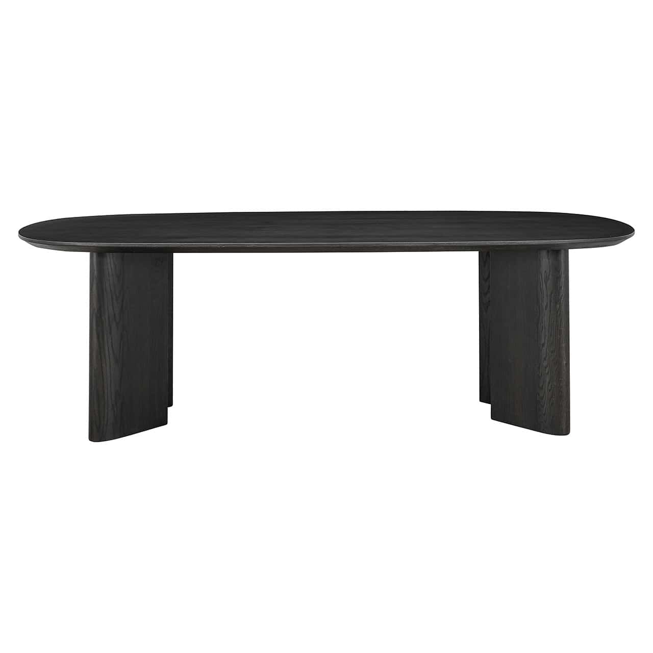 Mesa de comedor Durban 220 color café oscuro (Café oscuro)