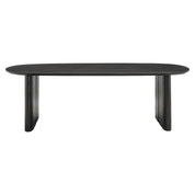 Mesa de comedor Durban 220 color café oscuro (Café oscuro)