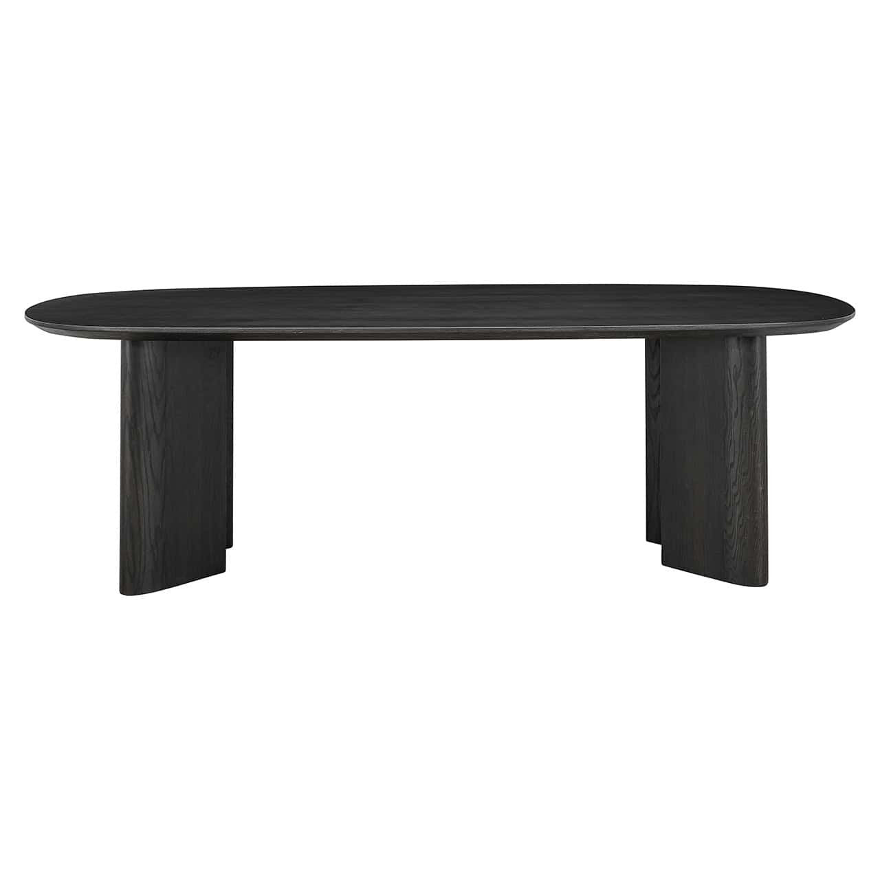 Mesa de comedor Durban 300 color café oscuro (Café oscuro)