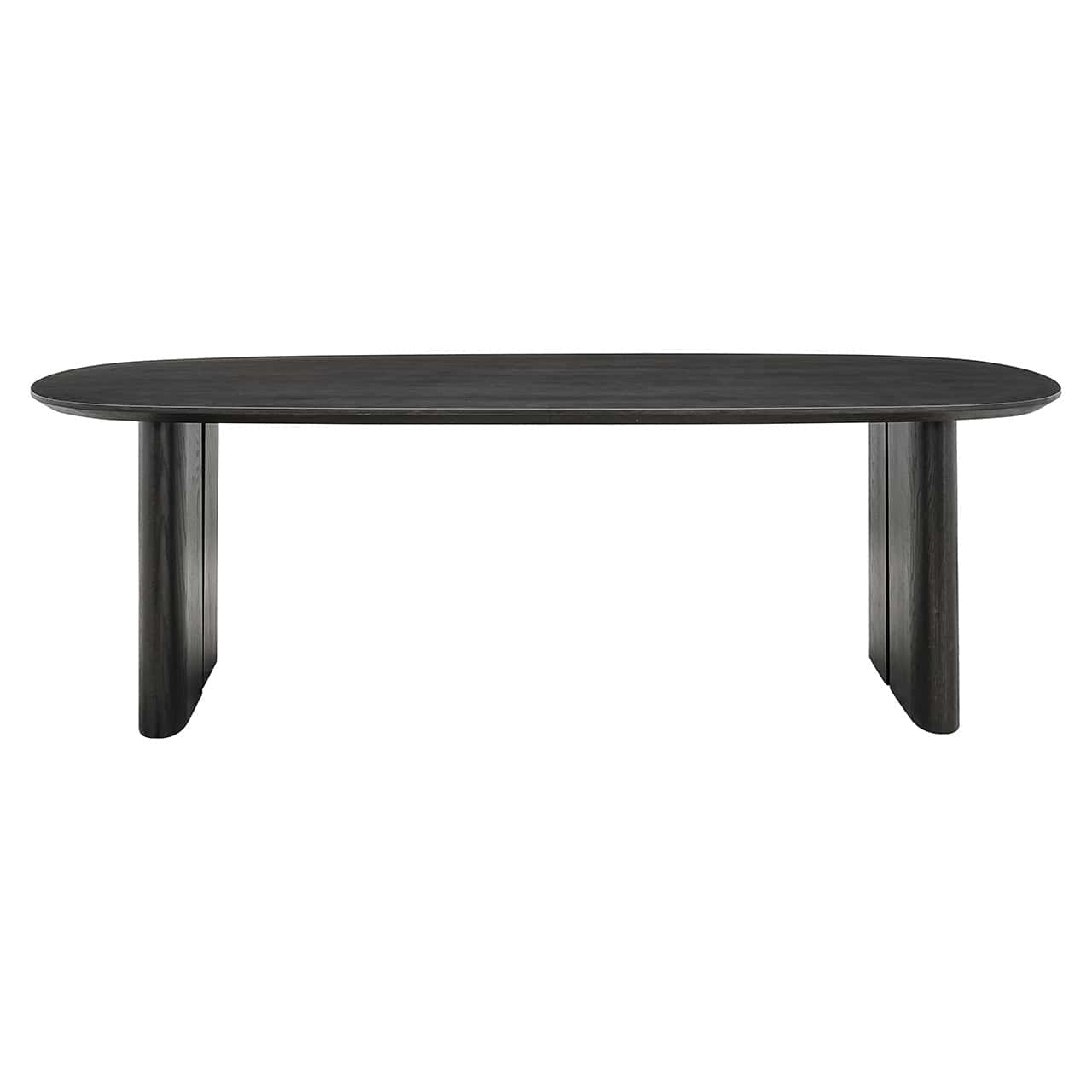 Mesa de comedor Durban 300 color café oscuro (Café oscuro)