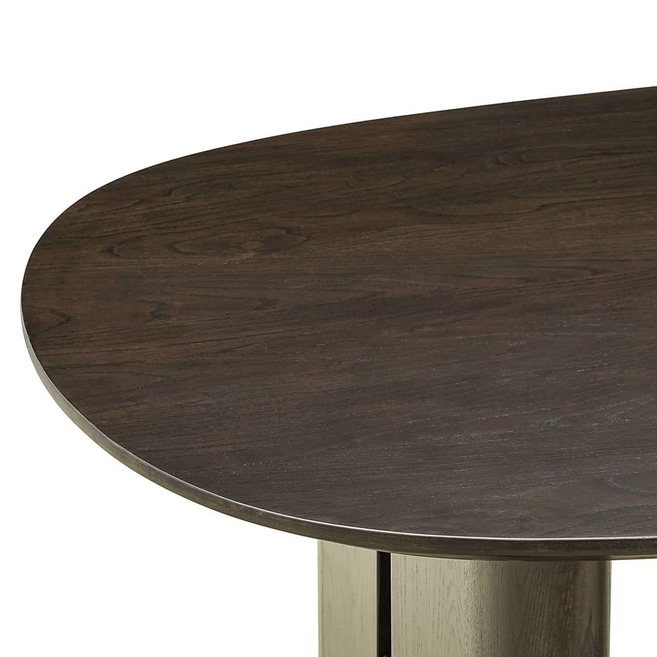 Mesa de comedor Durban 250 marrón (Marrón)