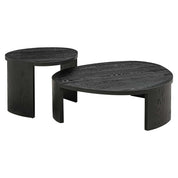 Mesa de centro Navarino juego de 2 (Café oscuro)
