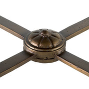 Mesa de centro Bowery con acabado bronce