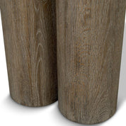 Console Table Lindbrook silverstone oak veneer