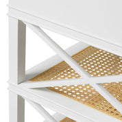 Side Table Bahamas piano white finish