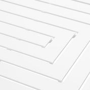 Outdoor Dining Table Vistamar matte white