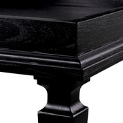 Mesa de centro Americana acabado negro