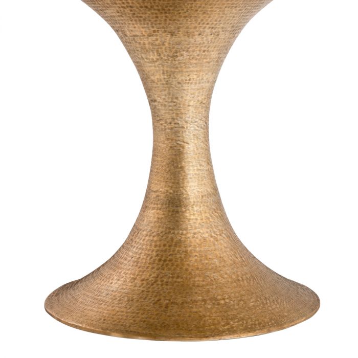 Dining Table Melchior round washed oak veneer
