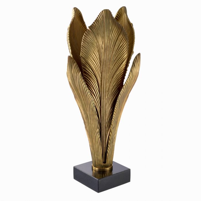 Table Lamp Maui antique gold finish