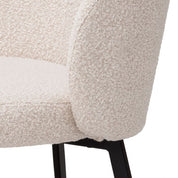 Dining Chair Lloyd bouclé cream set of 2