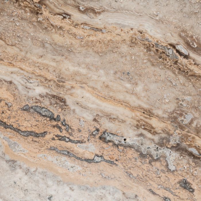 Coffee Table Sartoria silver travertine