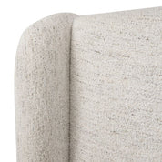 Bed Frame Mellory seashell off-white