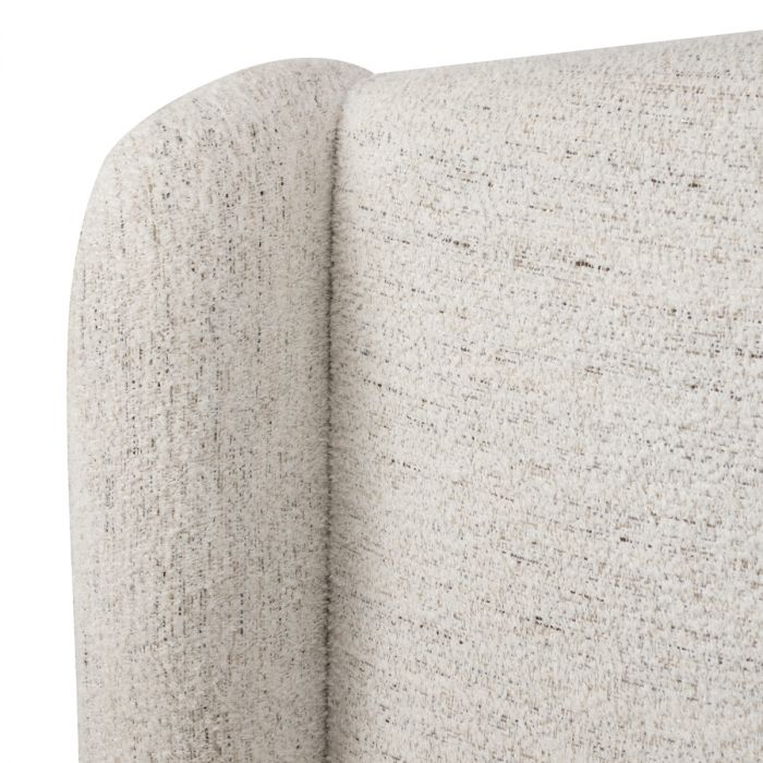 Bed Frame Mellory seashell off-white