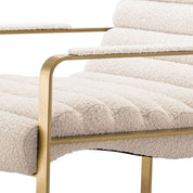 Chair Olsen bouclé cream