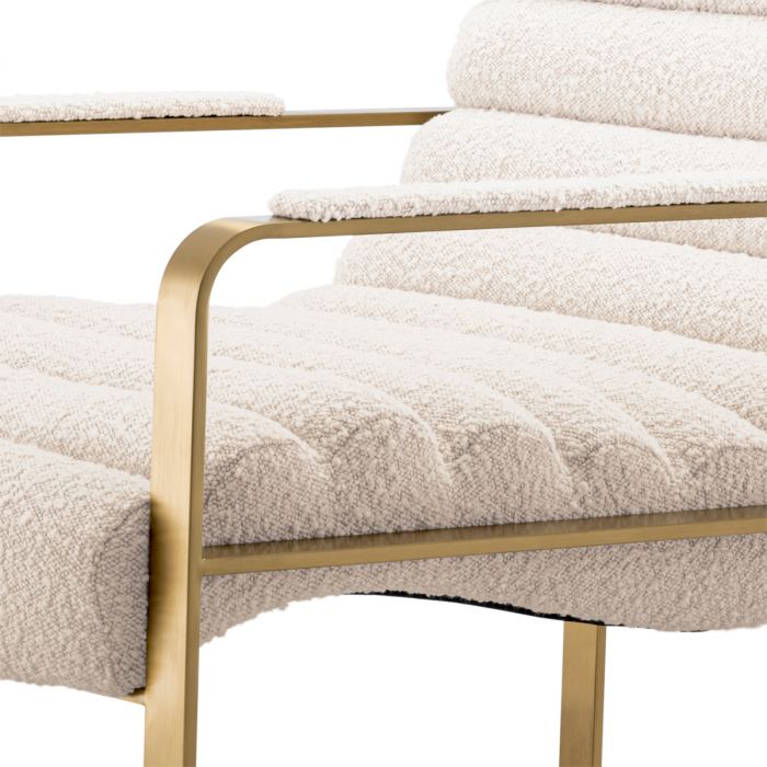 Chair Olsen bouclé cream
