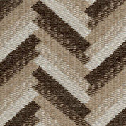 Bench Del Vale chevron brown