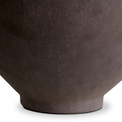 Table Lamp Moon Jar taupe finish incl shade