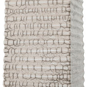 Table Lamp Division raku ceramic crackled white incl shade