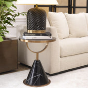 Side Table Park Lane brushed copper finish