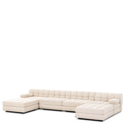 Sofá modular Dean bouclé crema - Derecha