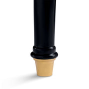 Desk Wimbledon waxed black finish