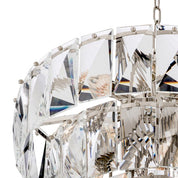 Chandelier Amazone S nickel finish