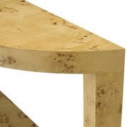 Console Table Raphael mappa burl veneer