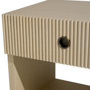 Nightstand Dimitrios washed oak veneer