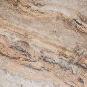 Side Table Sartoria silver travertine