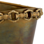 Wine Cooler Clementine vintage brass finish