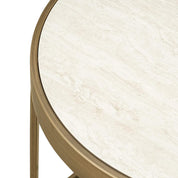 Juego de mesa auxiliar Tivoli de 2 (blanco)