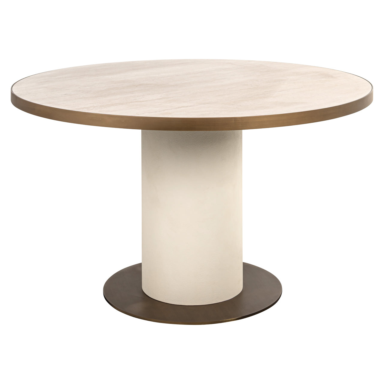 Dining table Tivoli white 130Ø