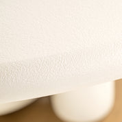 Dining table Winslow white 135Ø