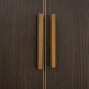 Display cabinet Carter brown large 4-doors