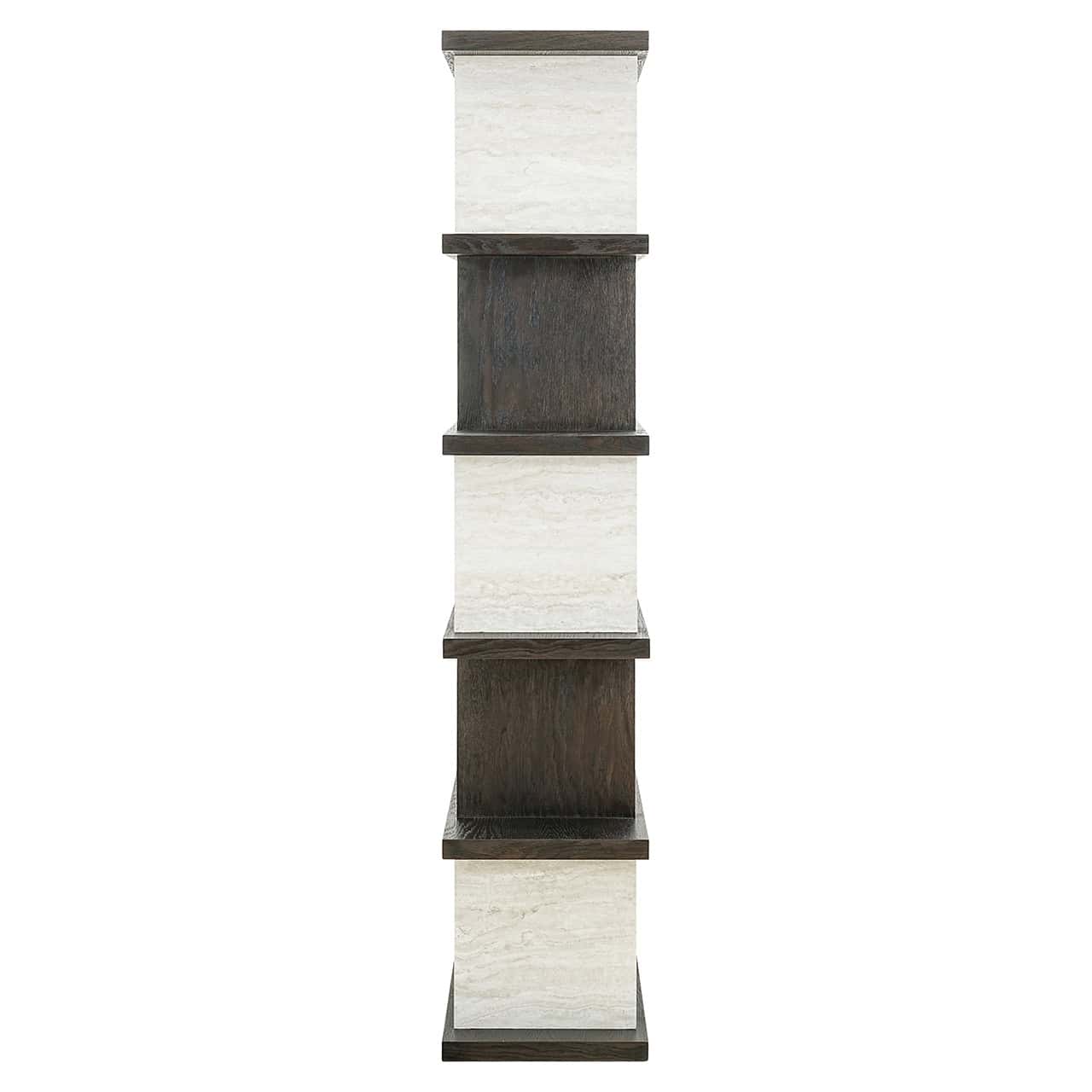 Display cabinet Waldorf 4-shelves (Brown)