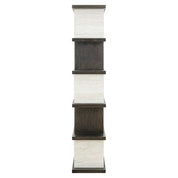 Display cabinet Waldorf 4-shelves (Brown)