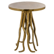 End table Macey gold