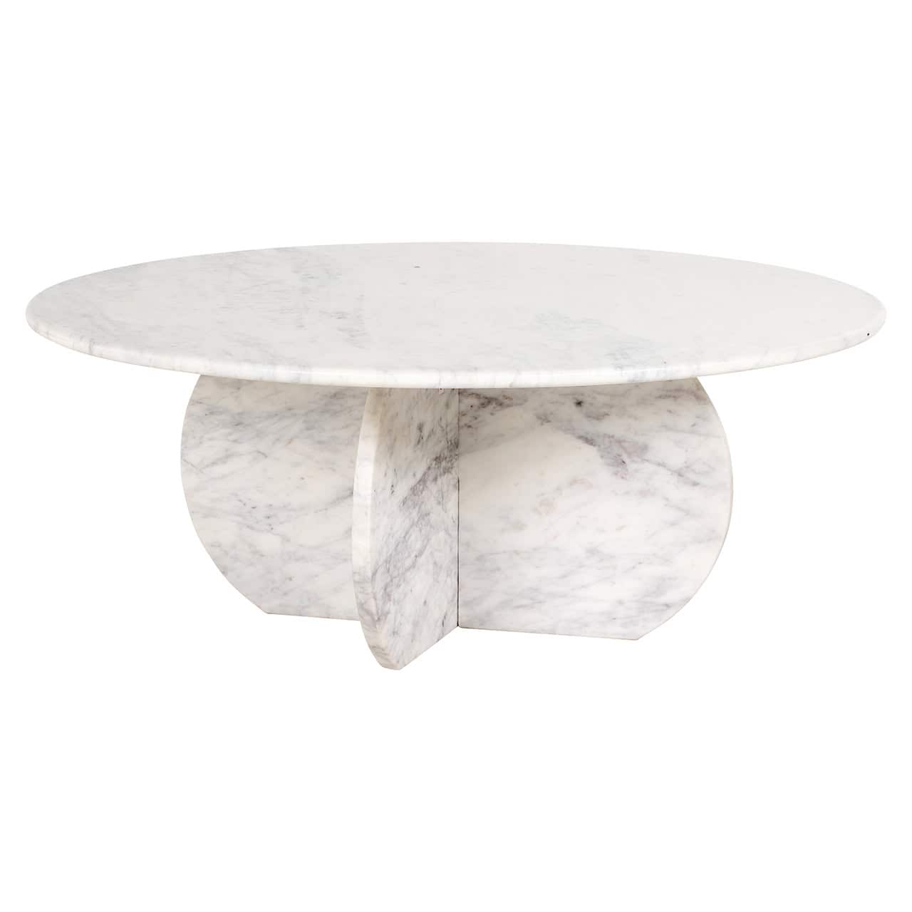 Mesa de centro Holmes 90Ø (Blanca)