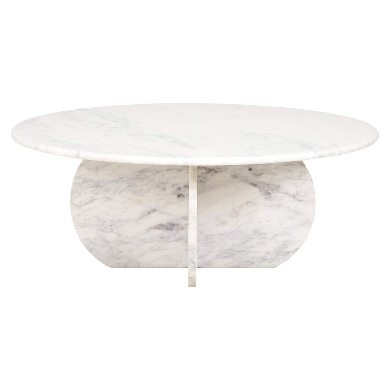 Mesa de centro Holmes 90Ø (Blanca)