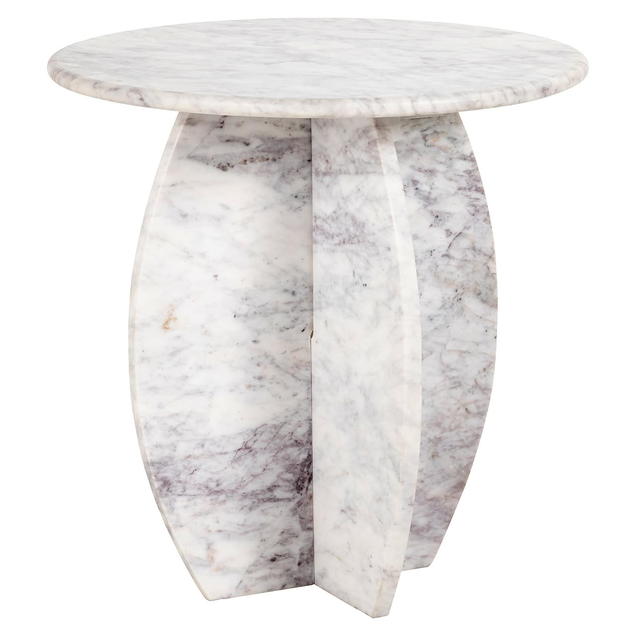 Mesa auxiliar Holmes 50Ø (Blanca)