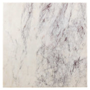Mesa de bistró Carlten cuadrada blanca (Negro/blanco)