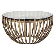 Coffee table Volante gold 84Ø