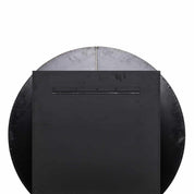 Wall cabinet Bowie 2-doors (Black/gold)