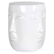 Mesa auxiliar Christy blanca