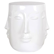 Mesa auxiliar Christy blanca