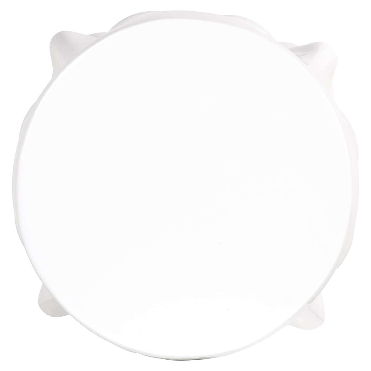 Mesa auxiliar Christy blanca