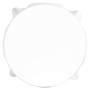 Mesa auxiliar Christy blanca
