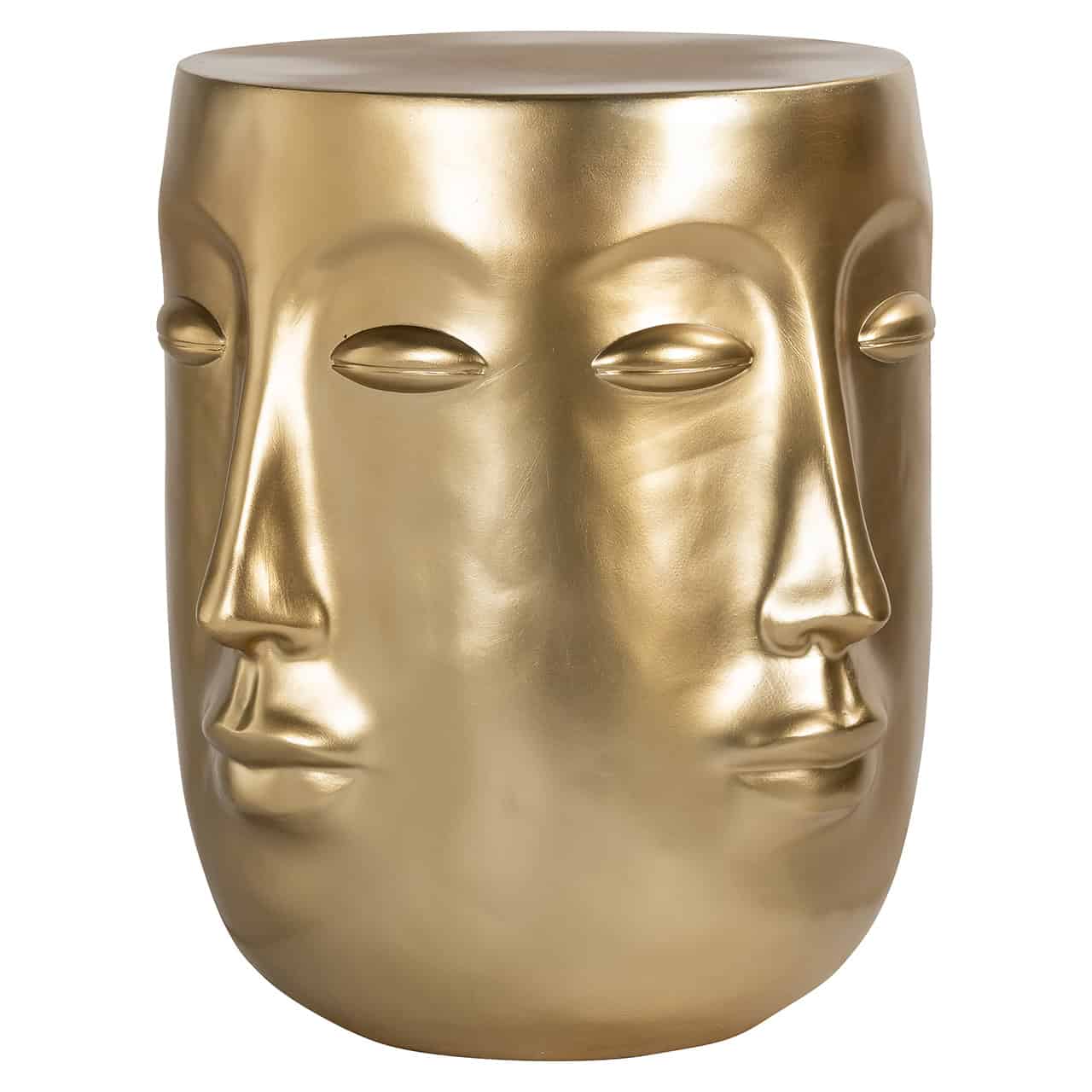 Mesa auxiliar Christy dorada (Oro)